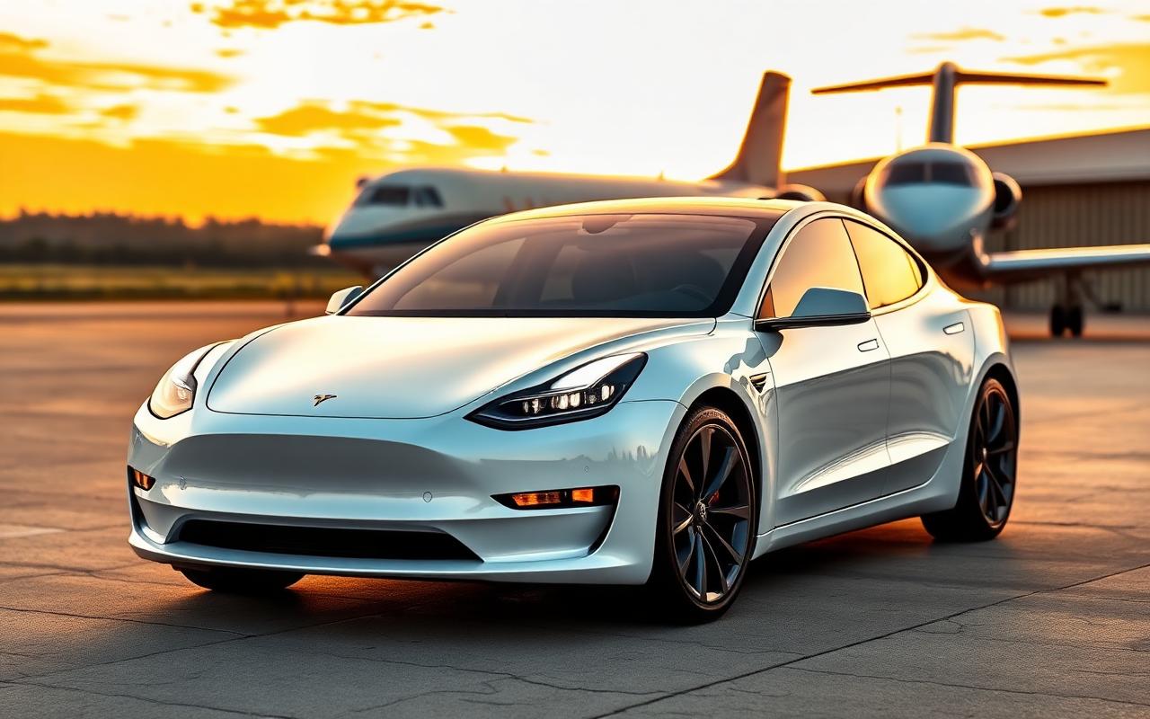 Tesla Model Y (2022) luxury chauffeur vehicle